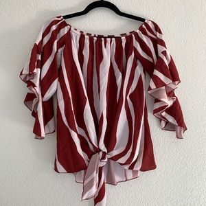 Off shoulder top